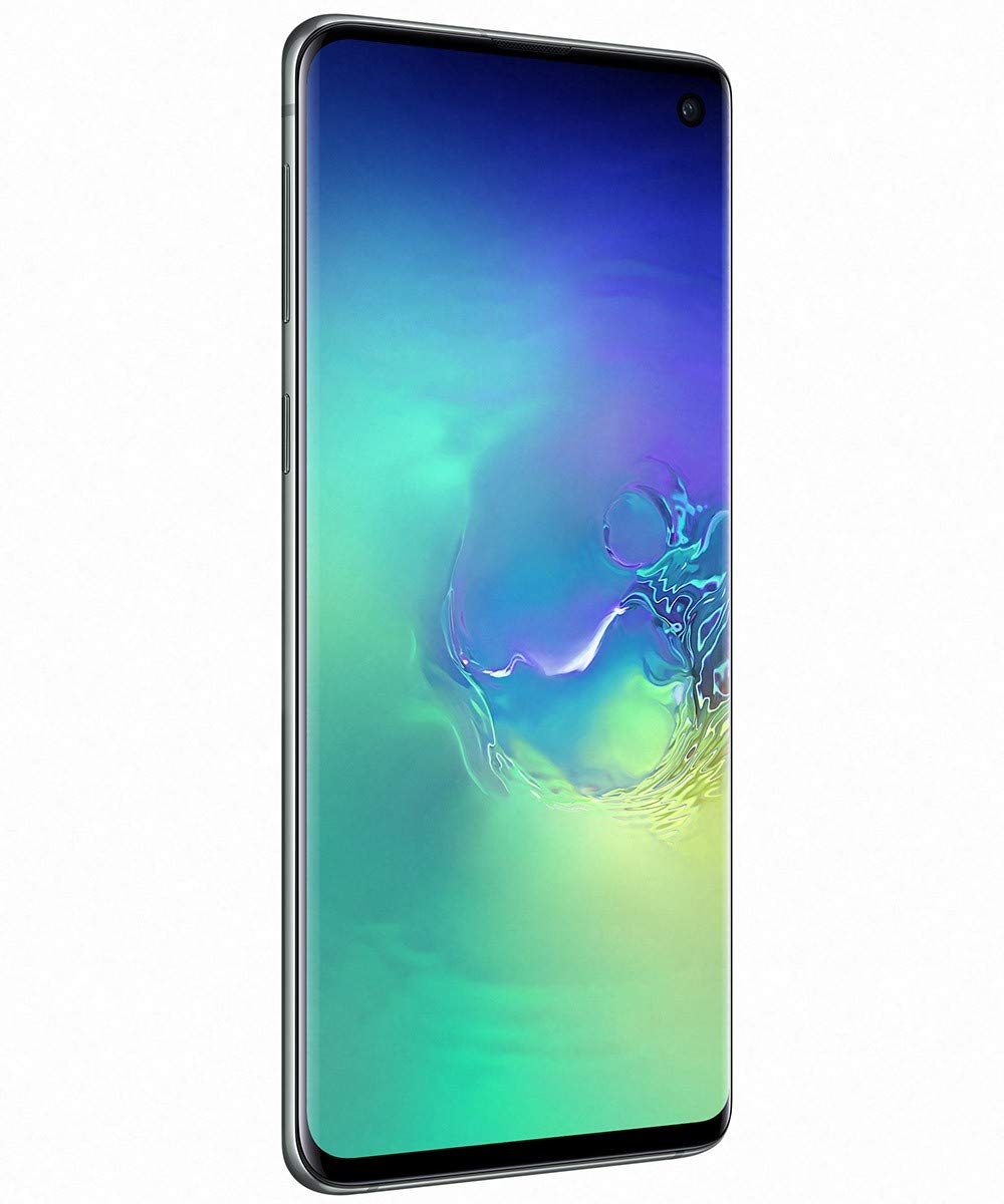 Samsung Galaxy S10 Mobile Phone; Sim Free Smartphone - Prism Green, (UK Version)