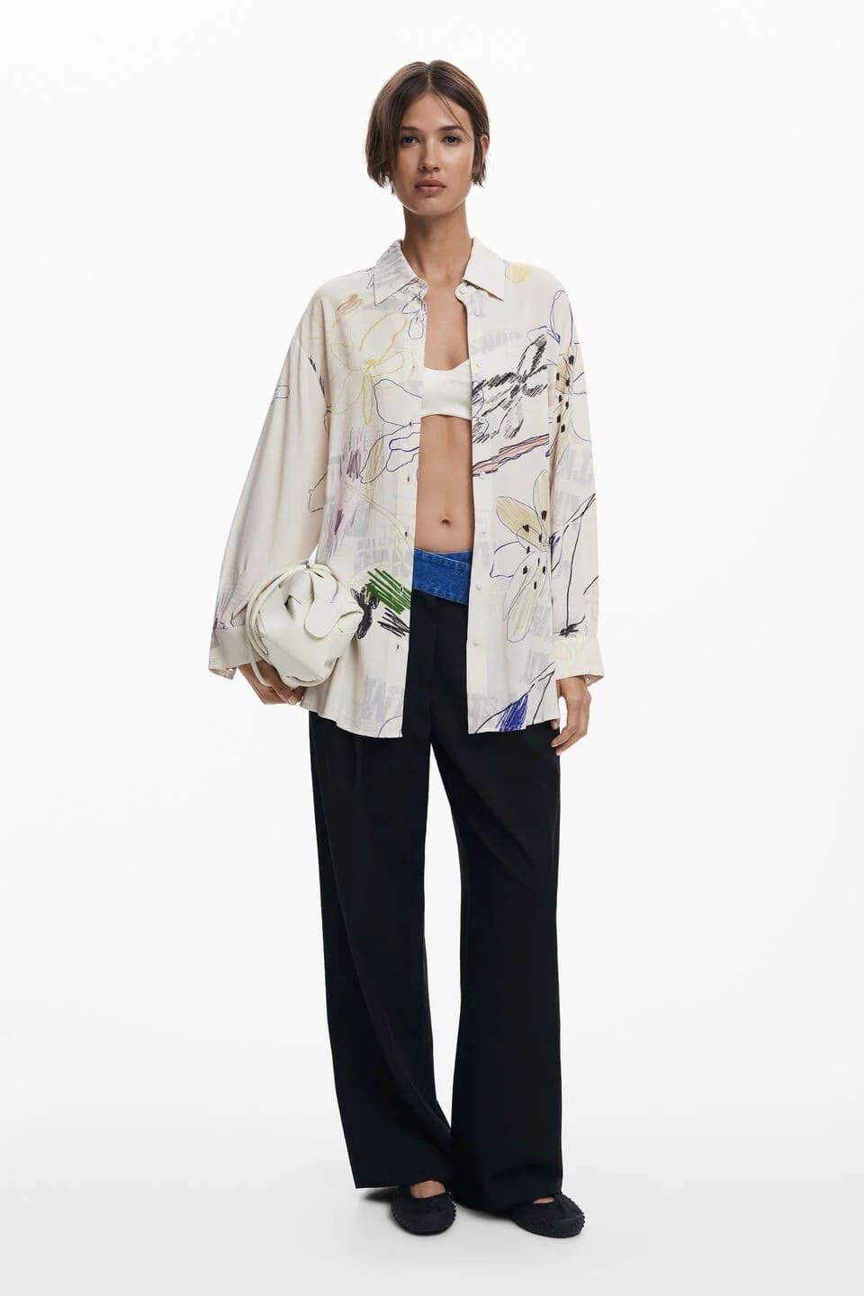 Desigual 25wwcw14 Blouse Donna (Pacco da 1)