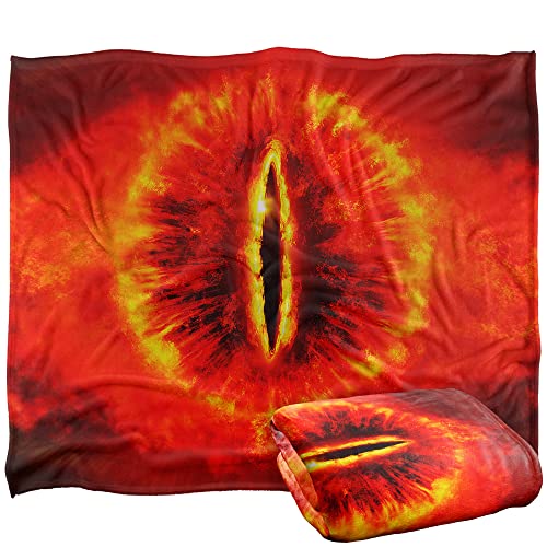 LORD OF THE RINGS - Coperta super morbida effetto 152 x 127 cm seta