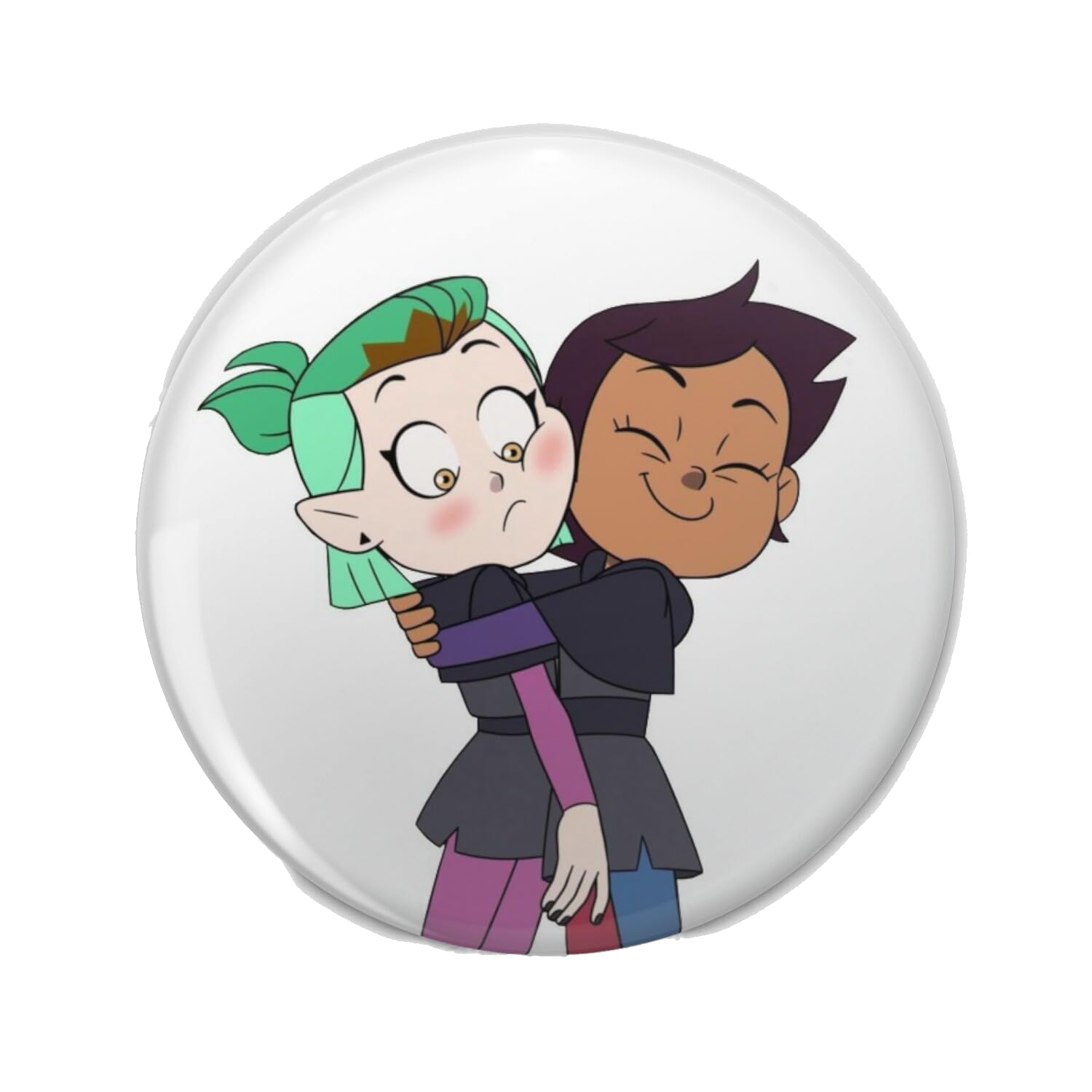 Luz & Amity Hug - Lumity Lapel Pin Cute Brooch Pins Badges