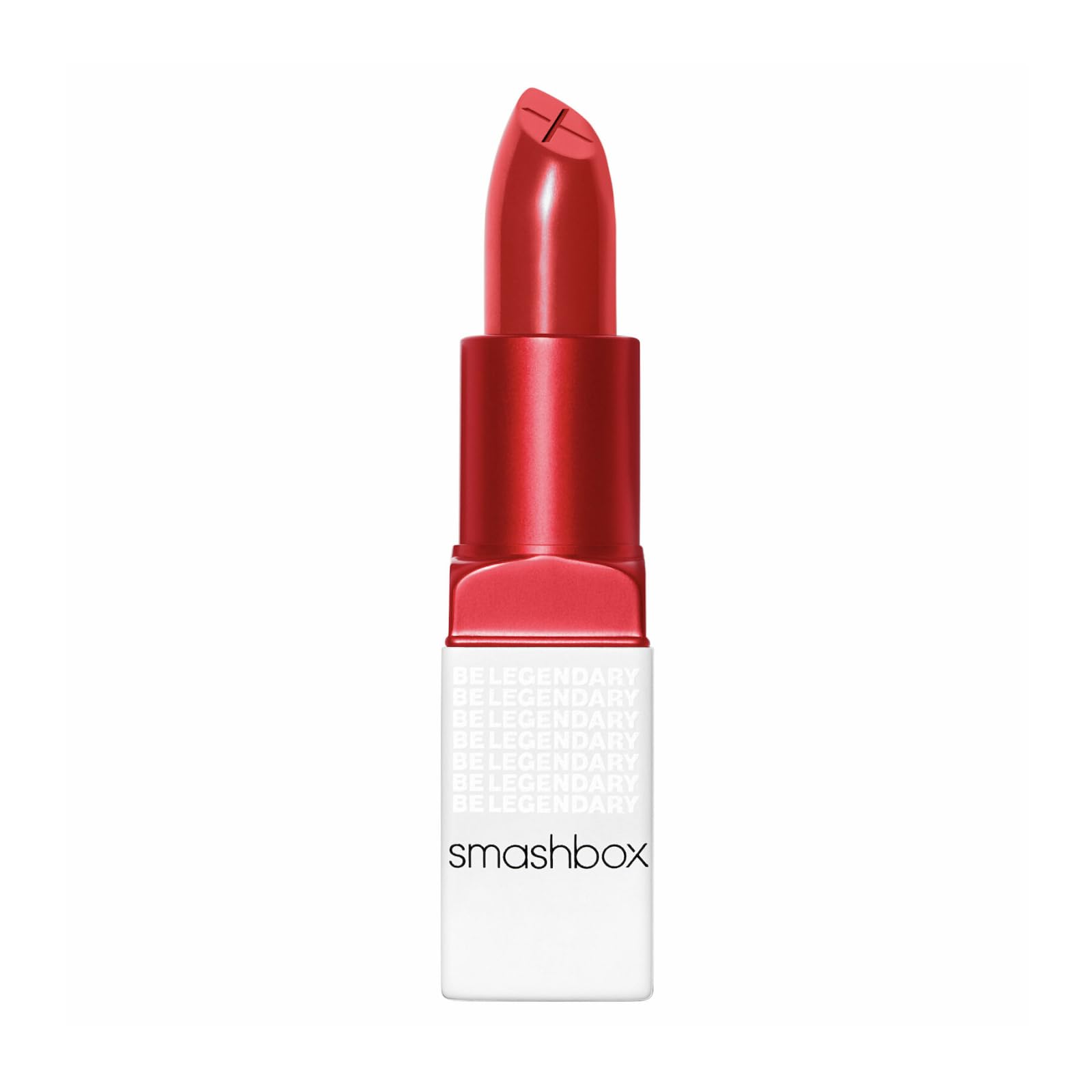 Smashbox Be Legendary Prime & Plush Lipstick | Creamy, Peptide-Infused, Lipstick with Primer for Smooth Color & Moisture Boosting Ceramides, 0.11 Ounce