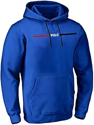 Moletom Masculino com Capuz, Bolso Canguru, Casaco de Inverno