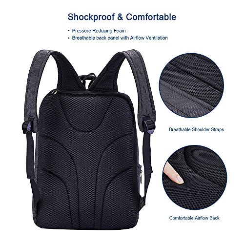 Slim-Laptop-Backpack-Anti-Theft-Durable-Travel-Business-Backpack-Water-Resistant-College-School-Computer-Bag-for-Women-and-Men-Lightweight-Student-Daypack-Fits-156-Inch-Laptop-Notebook