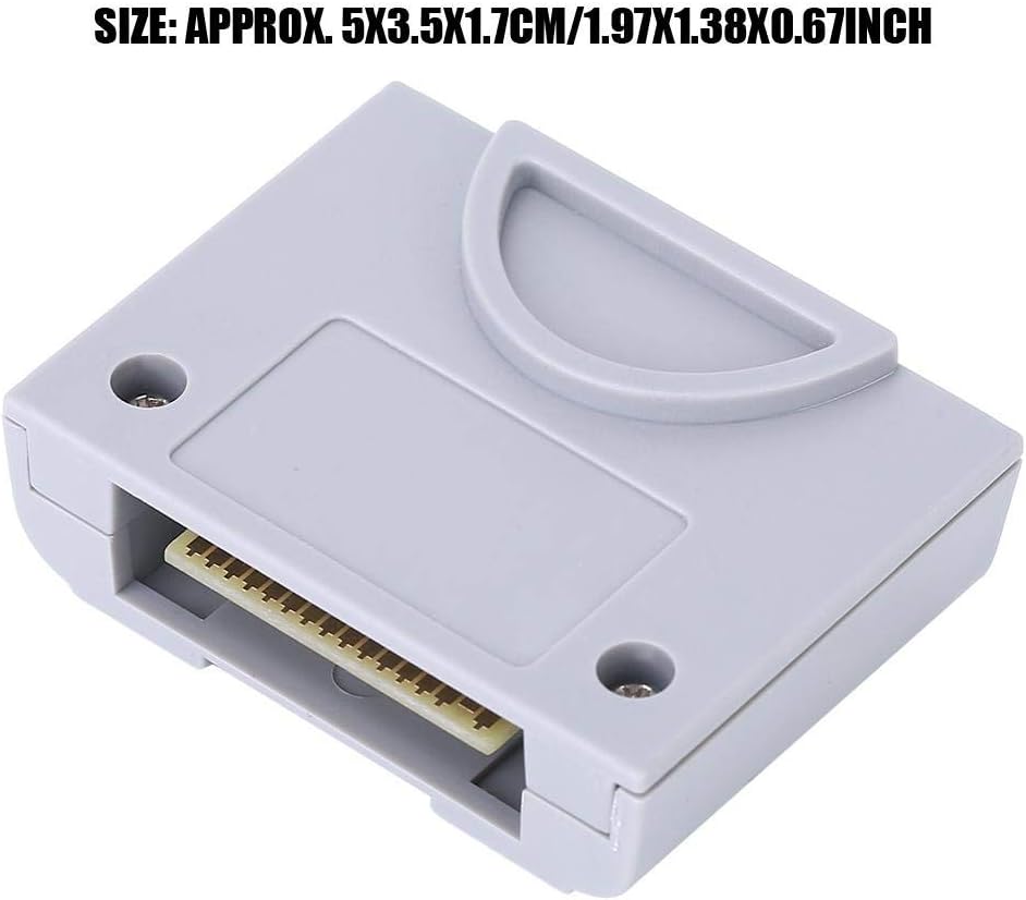 ASHATA 256Kb Replacement Memory Card for N64 Game Console Controller, Plug and Play