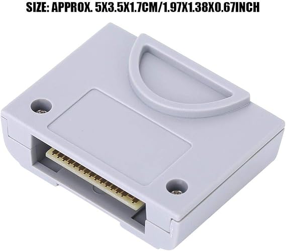 ASHATA 256Kb Replacement Memory Card for N64 Game Console Controller, Plug and Play