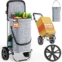 KESSER® Boodschappentrolley | Boodschappenwagen | Shoppingcruiser met een capaciteit