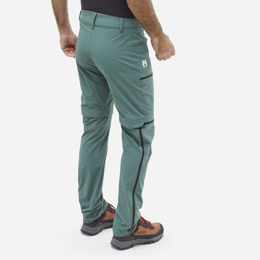 Millet Pantalon De Randonnée et Trekking 2 en 1 Strech et Convertible, Homme, UBIC Zipp Off