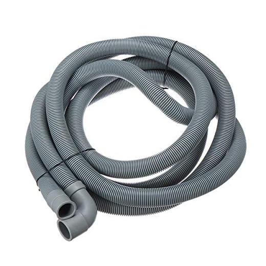 TuToy 4M tvätt maskin diskmaskin avloppsslang utlopp vattenrör flexibel förlängning 22 mm med fäste