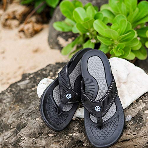Men's Drifter Sport Flip Flops | Comfortable Durable Rubber and Heavy-Duty Tread4