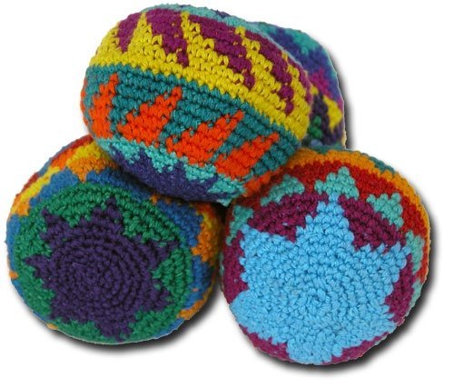 Rainbow Footbag (Sold Individually)