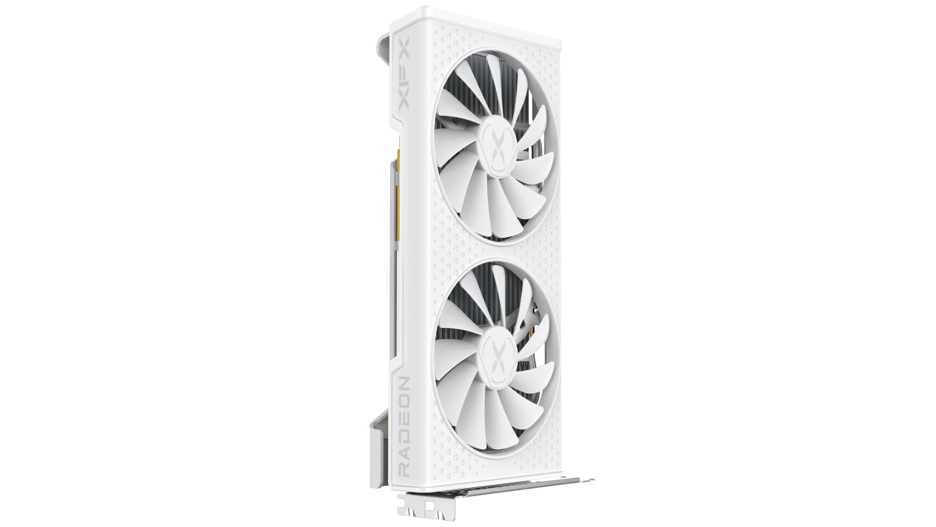 XFX Speedster SWFT210 - Scheda grafica Radeon RX 7600, con 8 GB GDDR6 HDMI 3xDP, AMD RDNA 3 RX-76PSWFTWY, colore: Bianco