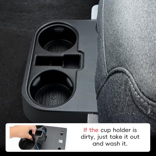 Portavasos para consola central Ford F150 2015-2020 F250-F450 miniatura 3