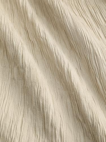 CIDER Wide Leg Pants High Waist Palazzo Drawstring Trousers Casual Loose Fit Texture Long Flowy Bottoms2