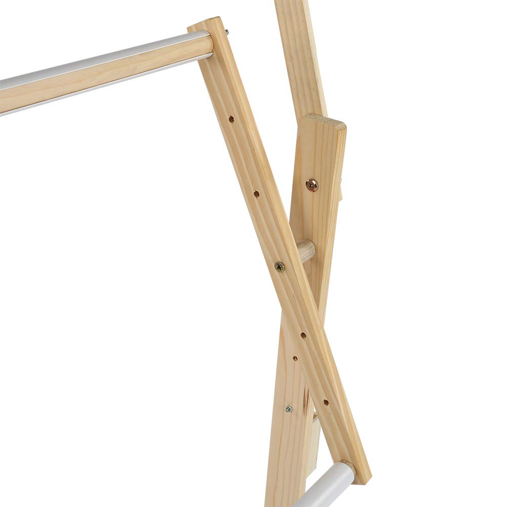 Wakects Marco de punto de cruz, rotación de 360 grados, soporte ajustable para bordado con cinco agujeros de ajuste, herramienta de costura y manualidades