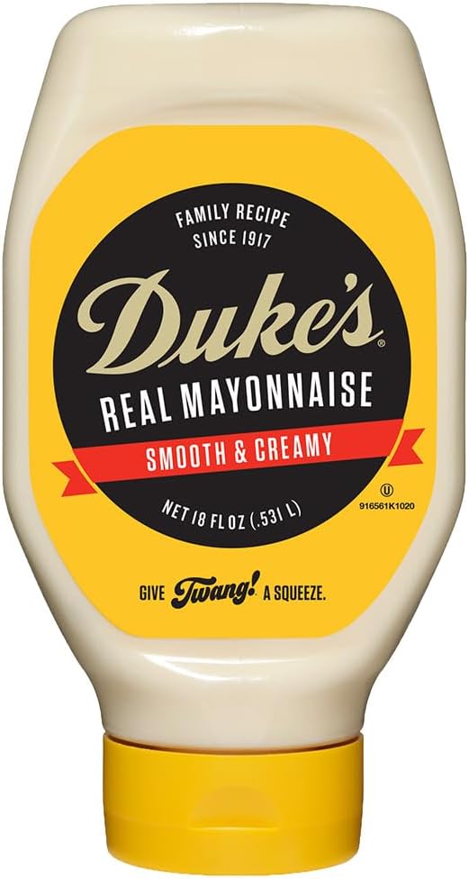 Dukes Mayonnaise Squeeze, 18 oz