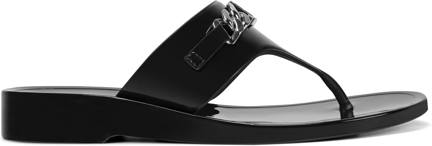 DKNY womens Vasi Flat Thong Flip Flop Sandal