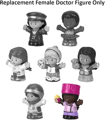 Miniatura 4 de Pieza de repuesto para Fisher-Price Little People Playset – Figura de repuesto para chef/panadero ~ Inspirado en Barbie You Can Be Anything