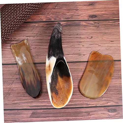 DOITOOL 3 Pçs Massagem Beleza Corporal Sha Gua Boi Pescoço Chifre Simples Ferramenta Útil Hastes Fac