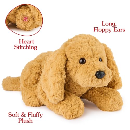 Image of GUND Muttsy Dog Plush, Premium Plush Puppy Stuffed Animal for Ages 1 and Up, Brown, 14 inch