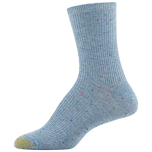 Image of Gold Toe Women's Lola Ribbed Short Crew Socks, 6 Pairs