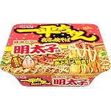 明星 一平ちゃん夜店の焼そば 醤油バター明太子味[明太子マヨ付き、濃い味、オニオンねり込み麺]127g×12個