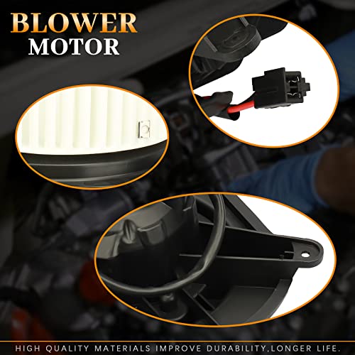 Image of BRTEC AC Heater Blower Motor Fan Assembly 700168 Fit for Jeep Commander 2006-2007 ，for Jeep Grand Cherokee 2005-2010, OE Replaces：700168, 5143099AA, 5143099AB, CH3126124, PM9276, 75806