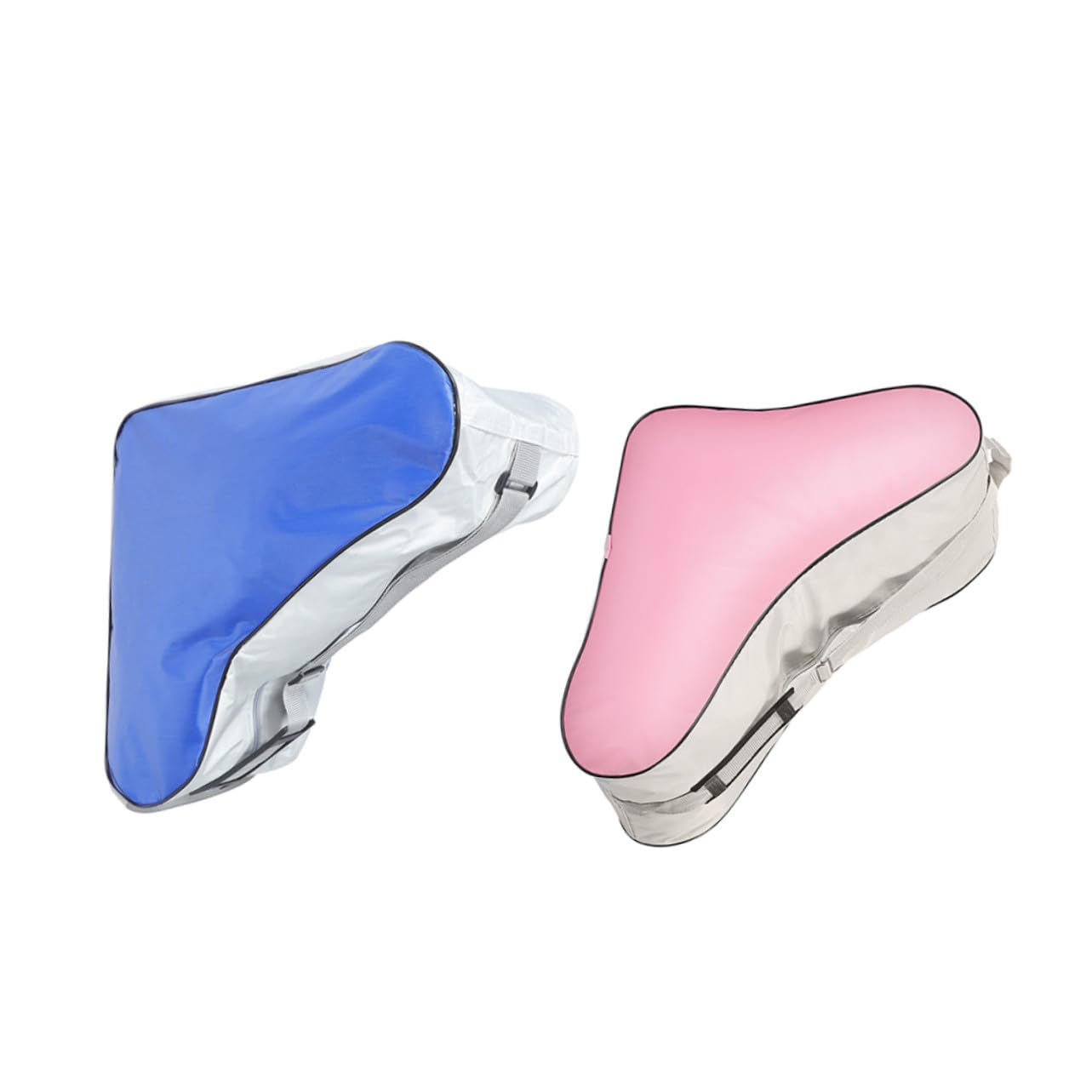 2 pezzi Borsa per Scarpe da Sport Zaino Triangolare Leggero e Resistente Custodia Capacità per Scarpe da Pattinaggio su Ghiaccio e Rotelle Protezione Rafforzata per Pattinaggio