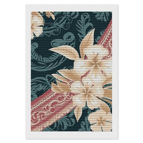 Broderie diamant kits d'art pour adultes motif hawaïen pour créer une décoration murale de salon