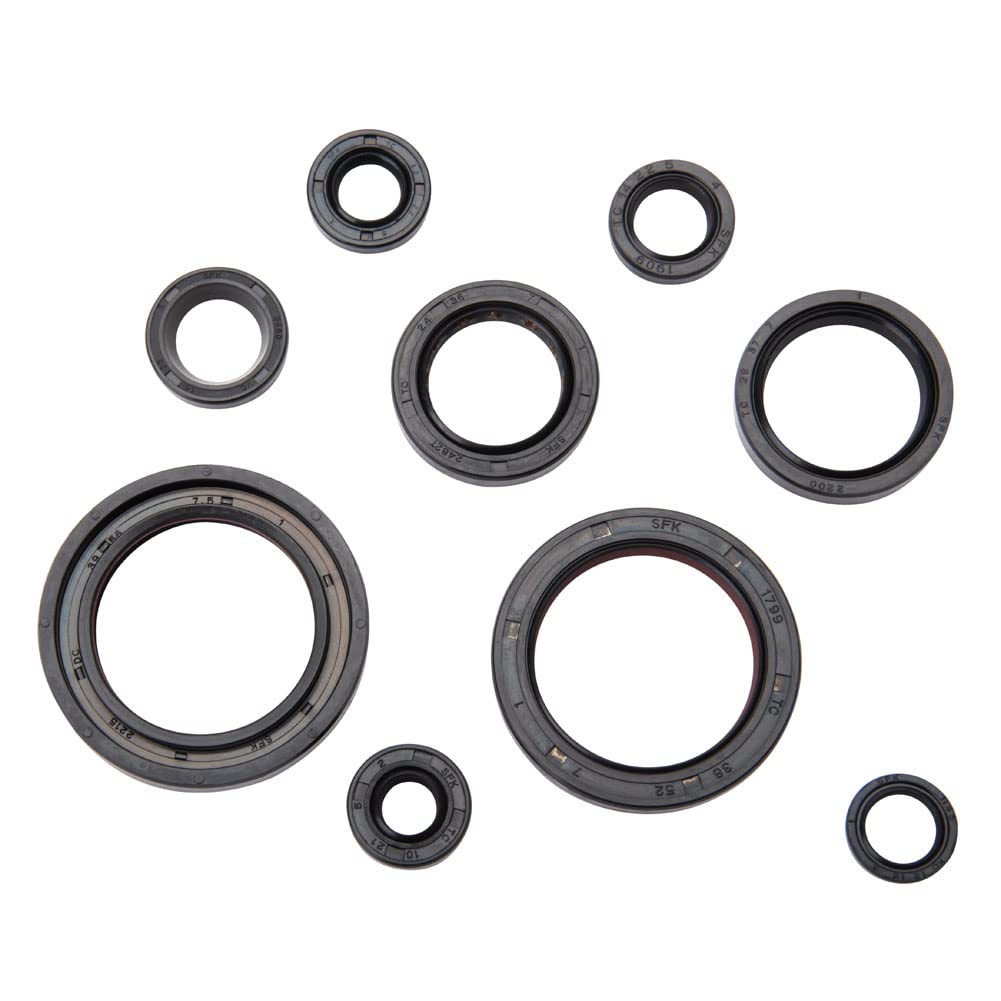 Tusk Engine Oil Seal Kit Compatible with Honda CRF250R 2006-2015