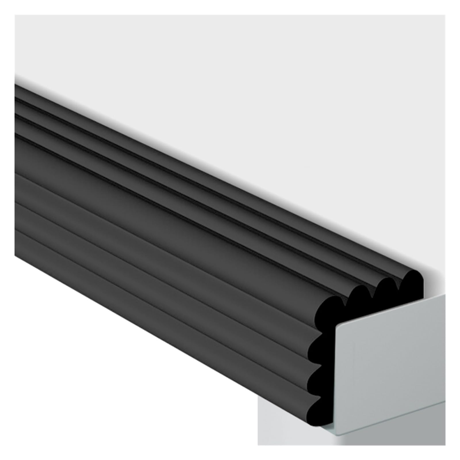 Foam Safety Strips - Self-Adhesive W Shape Table Protectors Corners Cushion Bumper, For Glass Table Furniture Fireplace - Edge Children's Anti Collision Strip