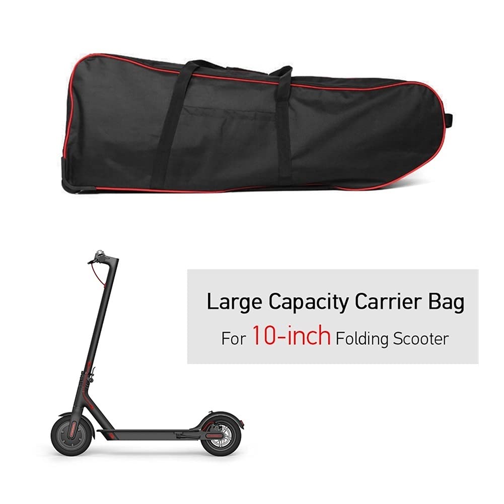Large Capacity Foldable Scooter Carry Bag For 10 Inch Foldable Electric Scooter Carrier Transport Bag Roller Bag With Wheels
