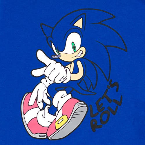 Image of SEGA Sonic the Hedgehog Cosplay T-Shirt and Mesh Shorts Outfit Set Little Kid to Big Kid