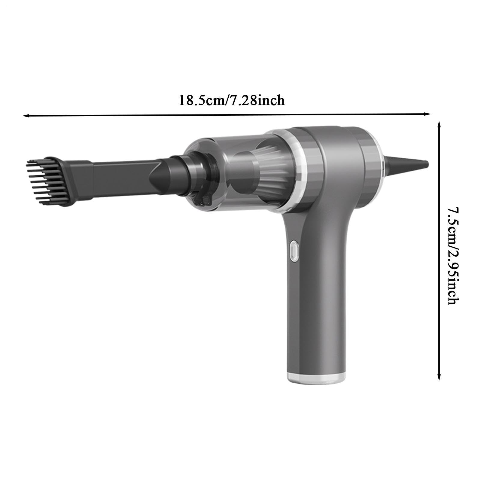 Generico Aspirapolvere Portatile per Auto Soffiatore Aspiratore Auto 9000Pa