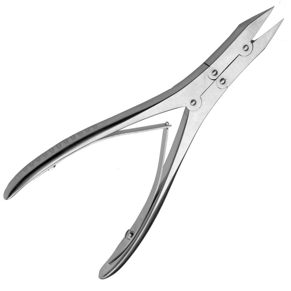 May - Cortaúñas para pedicura - Cortaúñas para los pies - Alicates de esquinas puntiagudos para uñas encarnadas profundamente - Extra fuerte gracias a la doble transmisión de fuerza - Acero inoxidable