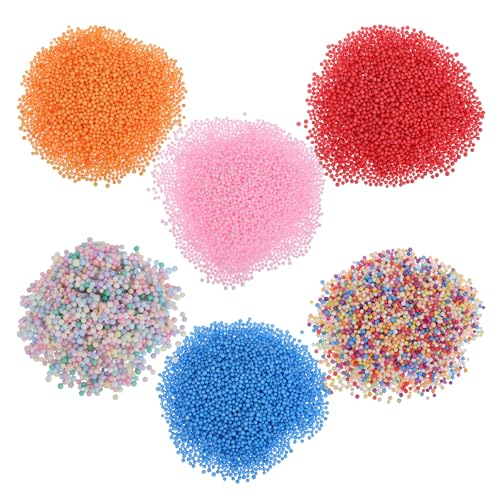 TIDTALEO �l�ߕ��p�t�H�[���r�[�Y�p�b�N 2.5-3.5mm��4-6mm 5�Z�b�g ���Ń��C���{�[�N���t�g�r�[�Y DIY�h�[���ƃN�b�V�����p�l�ߑւ��f�� �p�[�e�B�[�������� �F�w��s�� �����_���J���[