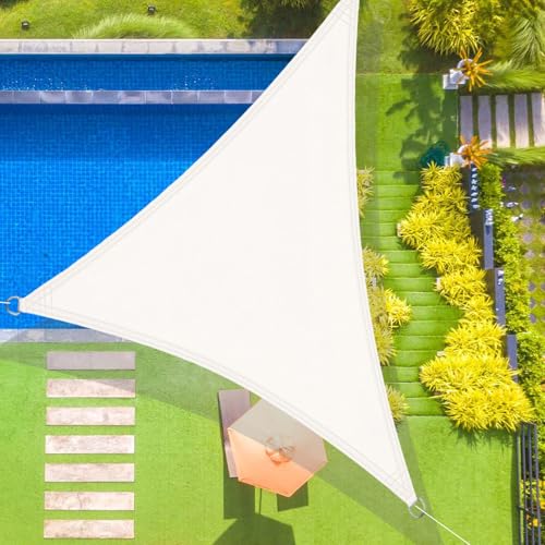 Voile d'ombrage imperméable résistant aux déchirures 4x4x5,7 m