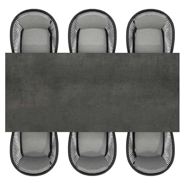 OUTLIV. Gartenmöbel Set L Aluminium Rope Dunkelgrau