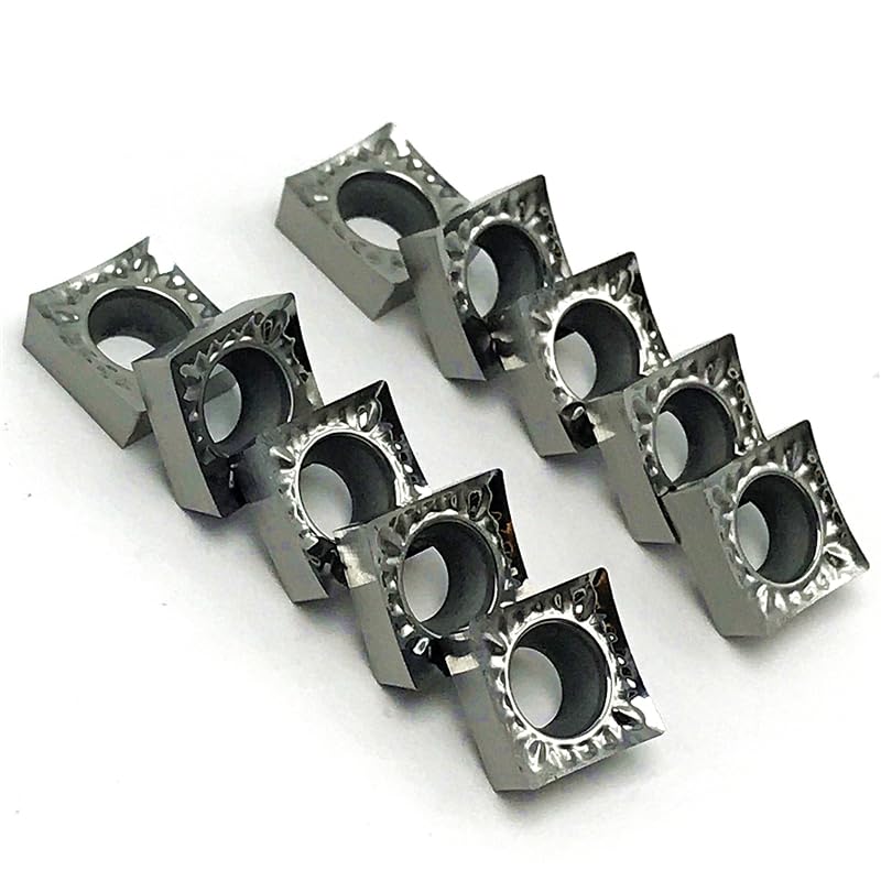 SCGT09T302 SCGT09T304 SCGT09T308 AK H01 Aluminum Inserts Cutting Tool Internal Turning Tool Aluminum Lathe Inserts(SCGT09T302 AK H01)