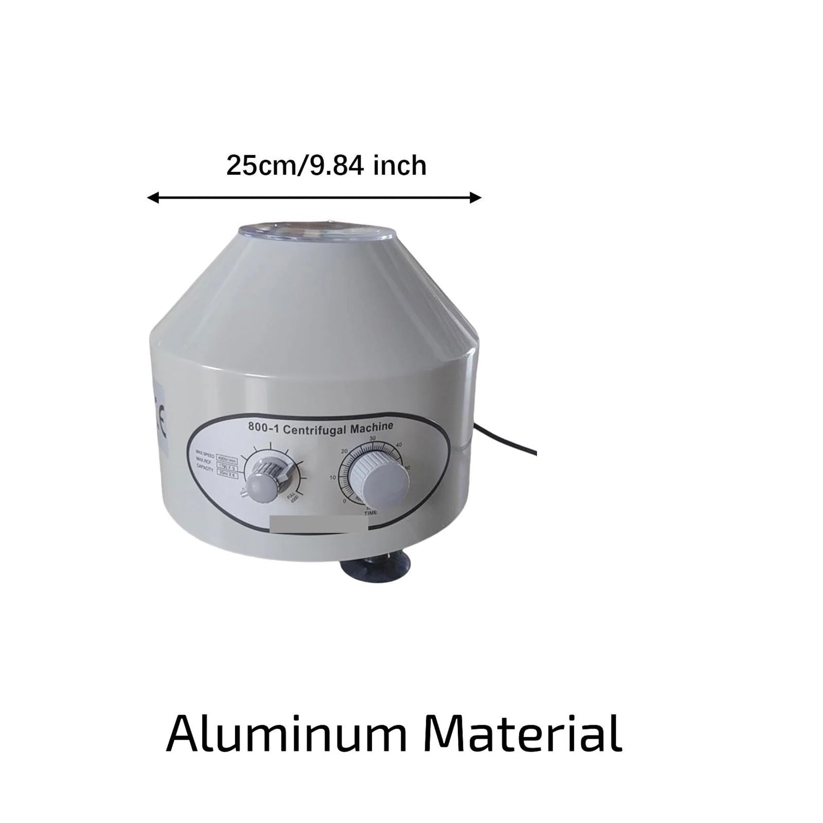 Centrífuga de mesa, Máquina Centrífuga De Sobremesa, Escritorio Eléctrico, Control Velocidad Versátil, Portátil, 4000RPM, 20MLX6, Tubo Ensayo For Accesorios Laboratorio Escolar | BandSwitch Control A