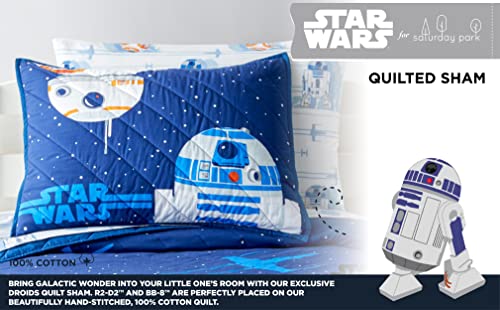 Saturday Park Star Wars Droids Pillow Sham - 100% Cotton Pillow Cover - Oeko-Tex Certified (Star Wars Official) #TOP1