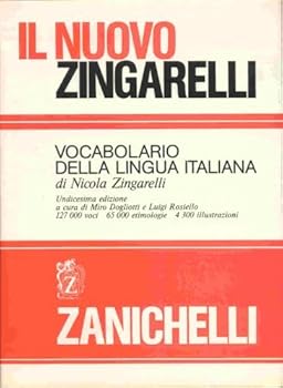 Hardcover Il Nuovo Zingarelli: Vocabolario Della Lingua Italiana [Italian] Book