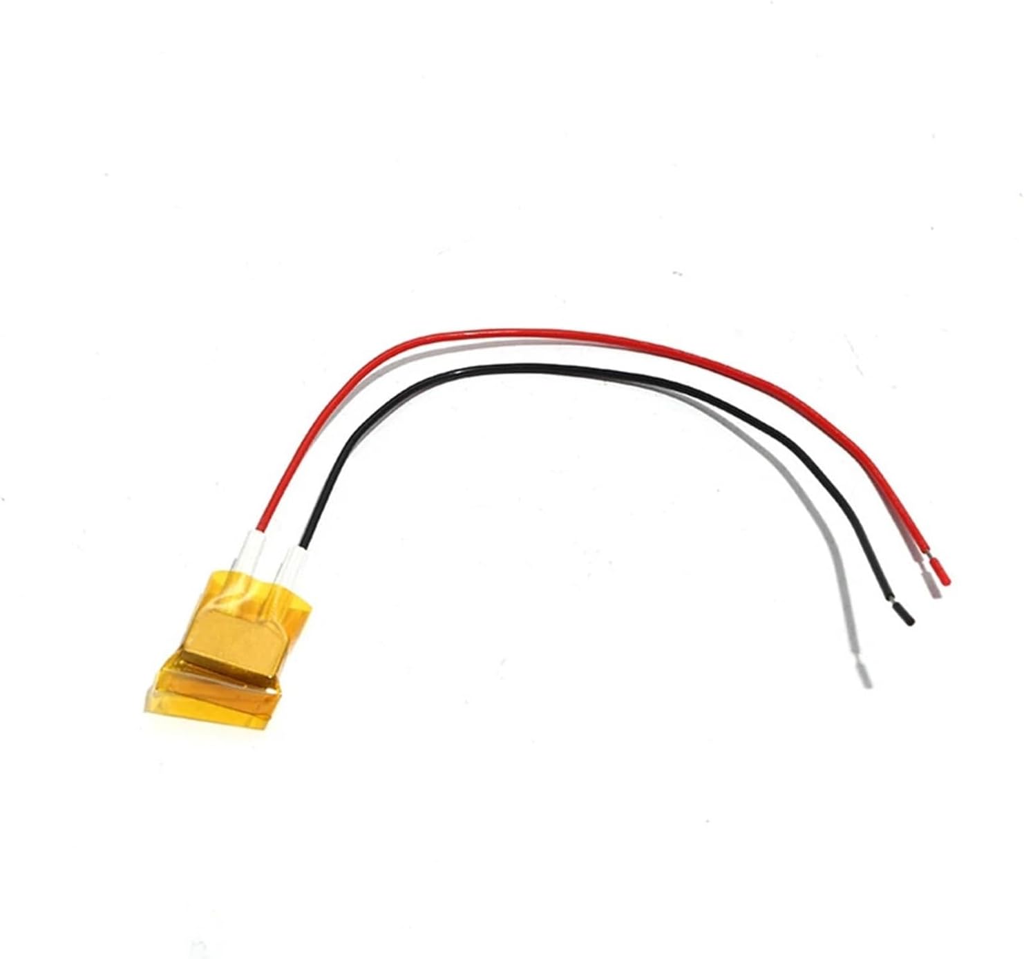 4個 5V/24V 8x12x3.0-3.5mm 50/70/180度サーモスタットヒータープレート絶縁フィルムシェル(5V 180