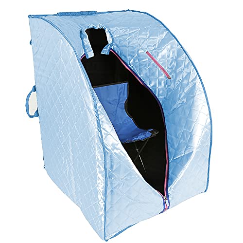 Sauna de casa con 4 placas calefactoras, Drumm sauna de vapor portátil, sauna plegable aislada de 5 capas, sauna finlandesa para interiores y exteriores