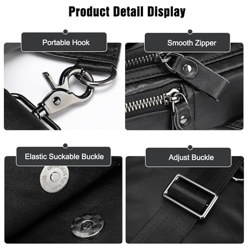 Bolso bandolera impermeable FANDARE: diseño ligero y resistente para el trabajo diario de hombre 3