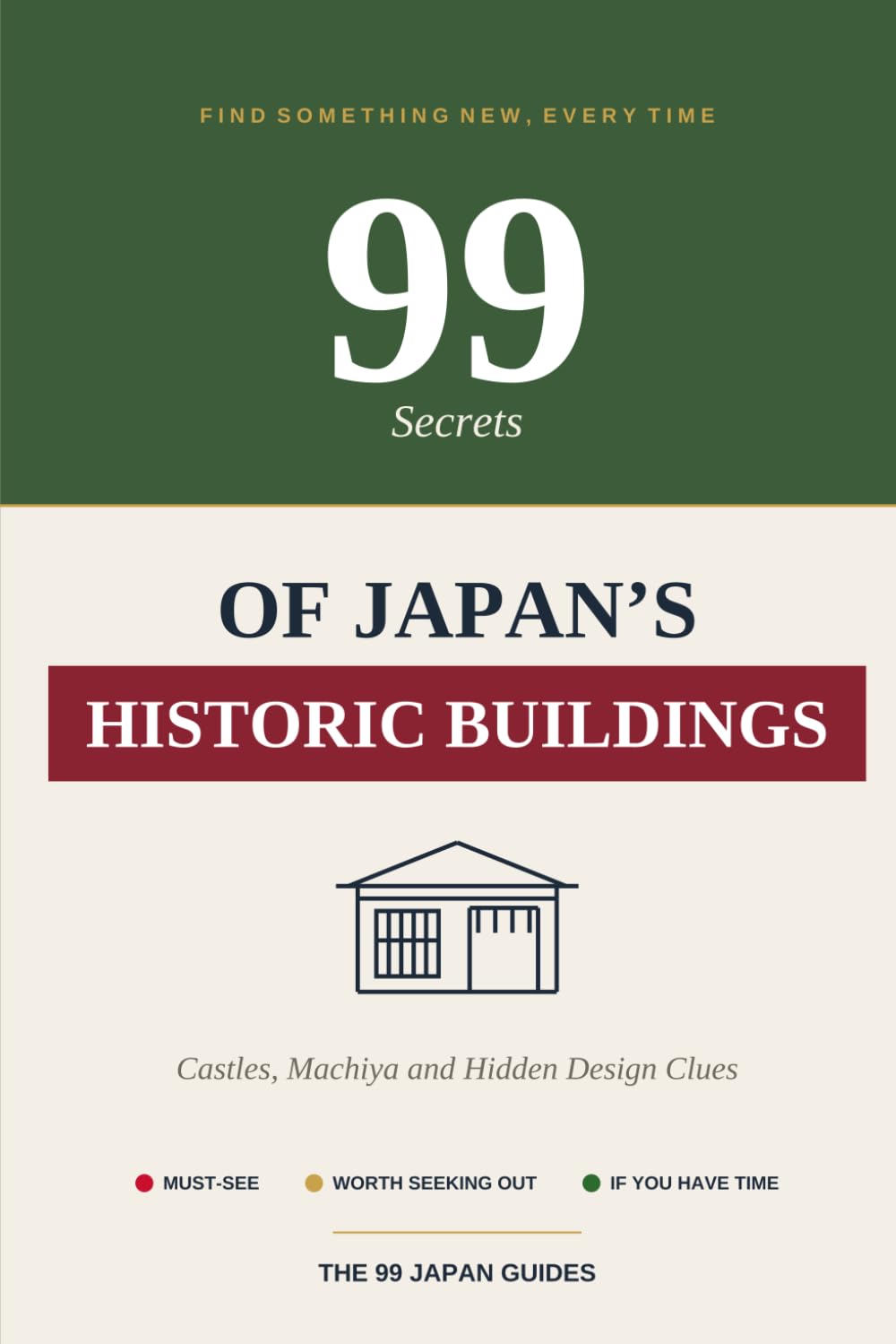 99 Secrets of Japan's Historic Buildings: Castles, Machiya and Hidden Design Clues (The 99 Japan Guides)