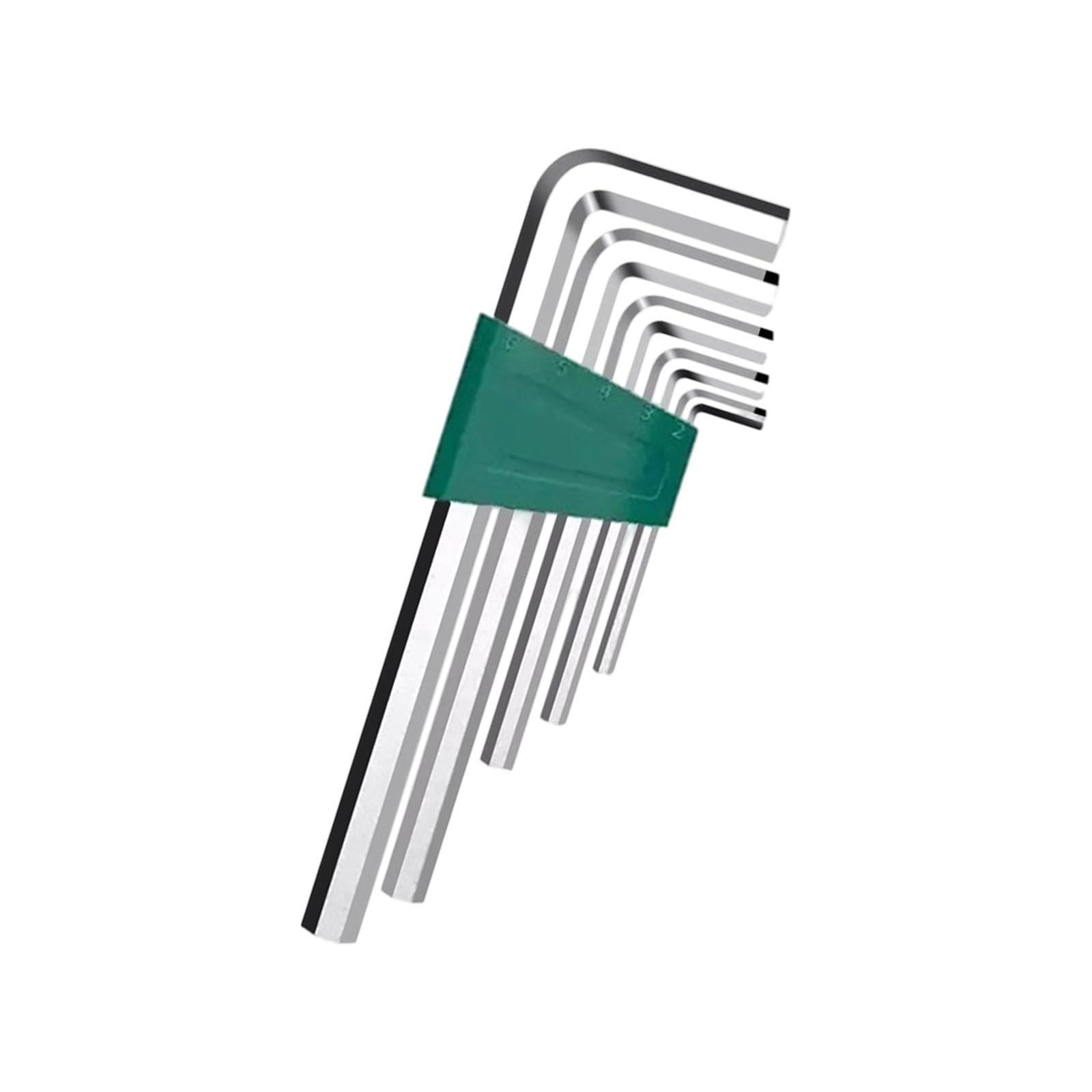 Kaccde Electroplated Flat H 5/9 Piece L Type Wrench Set Steel Hexagonal Tool For Automotive Repair And Diyer Maintenance And Screwdriver