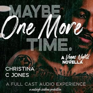 Maybe One More Time Audiolibro Por Christina C. Jones arte de portada