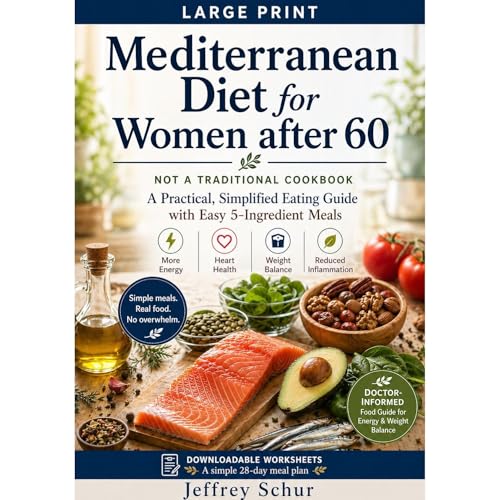The Mediterranean Diet for Women After 60 Audiobook By Jeffrey Schur cover art