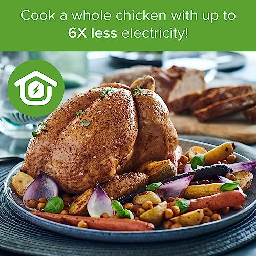 Drew&Cole CleverChef Pro 6-in-1 Digital Pressure Cooker 5.7L - Multicooker, Slow Cooker, Soup Maker, Rice Cooker, Sous Vide - Free Recipe App - Energy Efficient Cooking - Non-Stick Coating - Black - Image 6