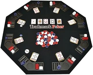 Trademark Poker Texas Traveller Table Top & Chip Travel Set